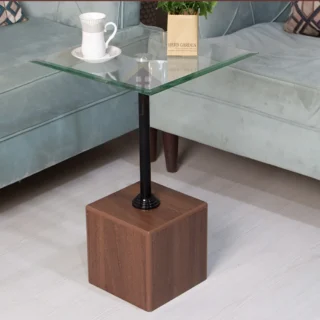 طاولة خدمة خشبية لون بني